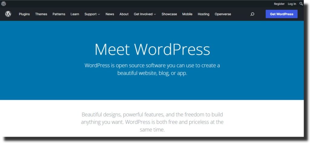 Wordpress - Squarespace Alternative